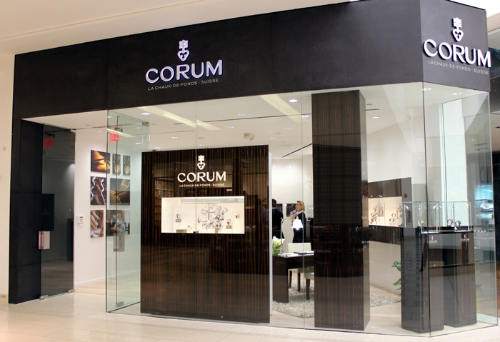 Nueva boutique CORUM en Miami Florida.